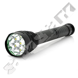  FlashMax 5600XML Ultrastarke 7 x CREE XML T6 LED Taschenlampe, 5600 Lumen, wasserdicht mit Ladegerät 