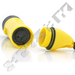  FlashMax 600XML-T6 CREE LED Taucher-Taschenlampe 600 Lumen, 40m IPX8 wasserdicht mit Ladegerät 