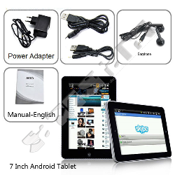 AndroPad II - The new 7 Inch Android V2.1 Tablet 