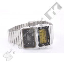  Retro-Style Calculator Watch - Time and Date Display, Calculator Function, Calendar, Phone Book 