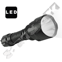  FlashMax 200 Superstarke CREE LED Taschenlampe, 200 Lumen, wetterfest mit Ladegert 