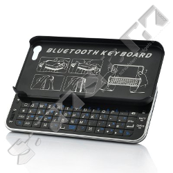  Bluetooth Slider QWERTY Keyboard Case for iPhone 5 