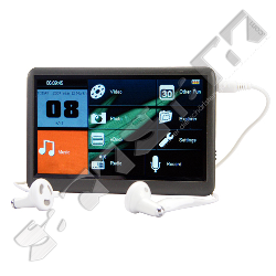  The Bomb - MP3/MP4 Media Player mit Touchscreen, Radio und 8+8GB 