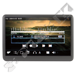  The Bomb - MP3/MP4 Media Player mit Touchscreen, Radio und 8+8GB 