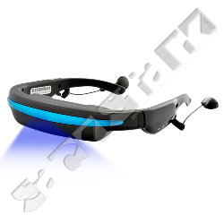  Multimedia Brille mit 4GB SD Speicher - Filme auf simulierter 1.30m Kino-Leinwand 