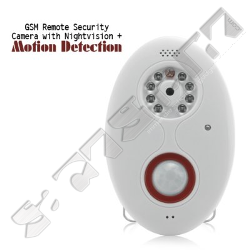  GSM Kamera zur audiovisuellen Überwachung per Handy mit Nachtsicht und Bewegungssensor 