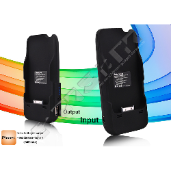  iPhone 4-Hülle mit integrierten Solar-Zellen (2400mAh) 