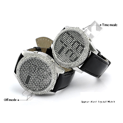  Swarovski™ "Appear" Uhr mit rotierenden Kristallen 