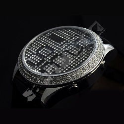  Swarovski™ "Appear" Uhr mit rotierenden Kristallen 