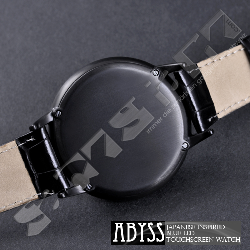  The Abyss - Japanische Armbanduhr mit blauem LED Touchscreen 